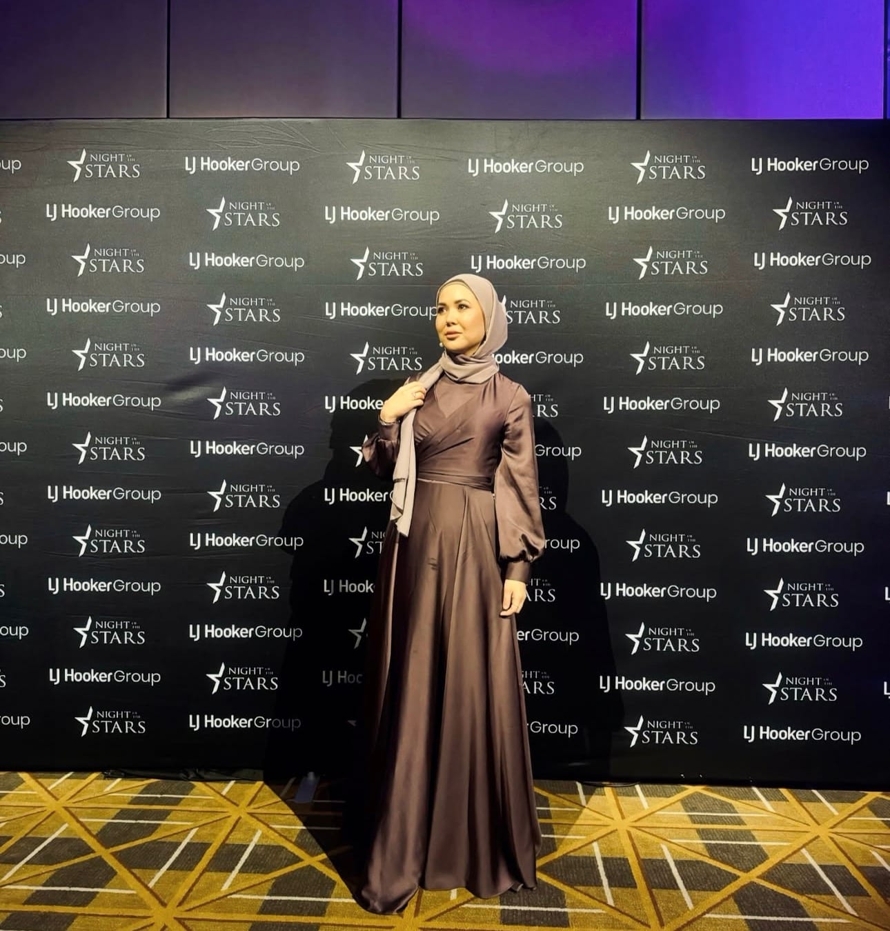 Fatima Yazdani at the LJ Hooker Night of the Stars.